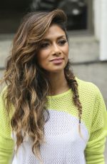 NICOLE SCHERZINGER Leaves ITV Studios in London