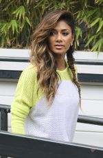 NICOLE SCHERZINGER Leaves ITV Studios in London