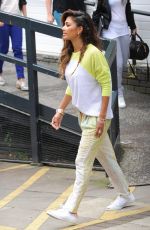 NICOLE SCHERZINGER Leaves ITV Studios in London
