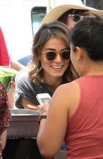 NIKKI REED at a Farmers Market in Studio City