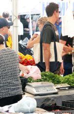 NIKKI REED at a Farmers Market in Studio City