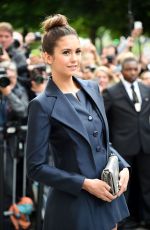 NINA DOBREV at Chanel Fashion Show in Paris
