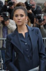 NINA DOBREV at Chanel Fashion Show in Paris