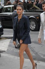 NINA DOBREV at Chanel Fashion Show in Paris