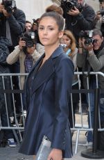 NINA DOBREV at Chanel Fashion Show in Paris