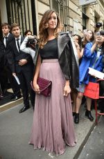 NINA DOBREV at Elie Saab Fashion Show in Paris