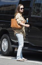 OLIVIA WILDE in Jeans Out in New York