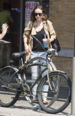 OLIVIA WILDE in Jeans Out in New York