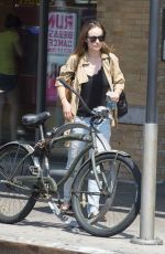 OLIVIA WILDE in Jeans Out in New York