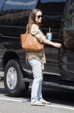 OLIVIA WILDE in Jeans Out in New York