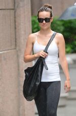 OLIVIA WILDE Out and About in New York 1607