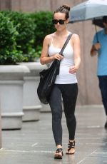 OLIVIA WILDE Out and About in New York 1607