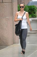OLIVIA WILDE Out and About in New York 1607