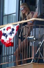 PARIS HILTON at 4th of July Party in Malibu