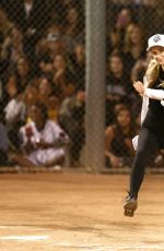 PARIS HILTON at Chris Brown and Quincy Kick’n it for Charity