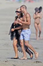 PARIS HILTON in Bikini at a Beach in Malibu