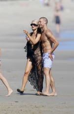PARIS HILTON in Bikini at a Beach in Malibu