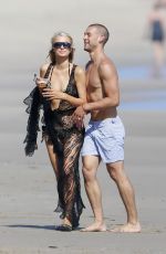 PARIS HILTON in Bikini at a Beach in Malibu