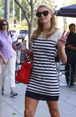 PARIS HILTON Leaves a Skin Care Salon in Beverly Hills