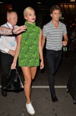 PIXIE LOTT Leaves Century Club in London