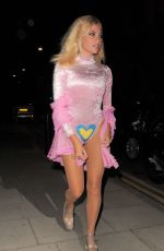PIXIE LOTT Leaves Freedom Bar in London