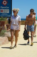 PIXIE LOTT Out and About in Marbella