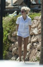 PIXIE LOTT Out and About in Marbella