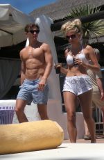 PIXIE LOTT Out and About in Marbella