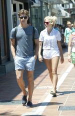 PIXIE LOTT Out and About in Marbella
