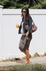 Pregnant RACHEL BILSON Out and About in West Hollywood