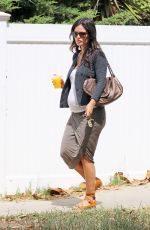 Pregnant RACHEL BILSON Out and About in West Hollywood