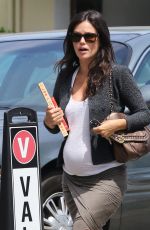 Pregnant RACHEL BILSON Out and About in West Hollywood