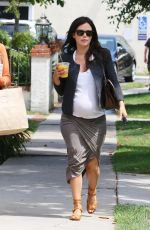 Pregnant RACHEL BILSON Out and About in West Hollywood