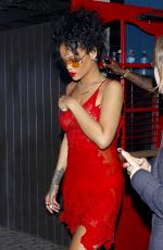 RIHANNA Arrives at Hooray Henry