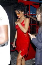 RIHANNA Arrives at Hooray Henry