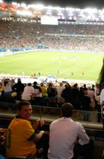 RIHANNA at 2014 Fifa World Cup Final Rio De Janeiro