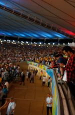 RIHANNA at 2014 Fifa World Cup Final Rio De Janeiro