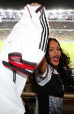 RIHANNA at 2014 Fifa World Cup Final Rio De Janeiro