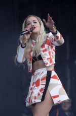 RITA ORA and IGGY AZALEA Performs ar Wireless Festival in London