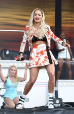 RITA ORA and IGGY AZALEA Performs ar Wireless Festival in London