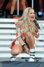 RITA ORA and IGGY AZALEA Performs ar Wireless Festival in London