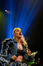 RITA ORA at Showcase in Madrid