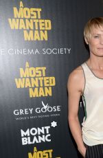 ROBIN WRIGHT at A Most Wanted Man Premiere in New York