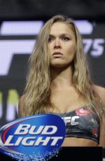 RONDA ROUSEY at UFC 175 Weigh-in
