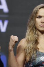 RONDA ROUSEY at UFC 175 Weigh-in