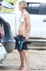 ROSAMUND PIKE in Bikini in Hawaii