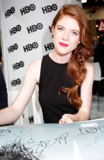 ROSE LESLIE at Game of Thrones Panel at Comic-con in San Diego