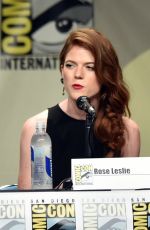 ROSE LESLIE at Game of Thrones Panel at Comic-con in San Diego