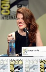 ROSE LESLIE at Game of Thrones Panel at Comic-con in San Diego