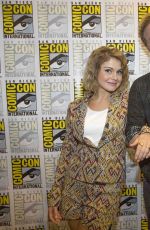 ROSE MCIVER at Izombie Panel at Comic-con in San Diego